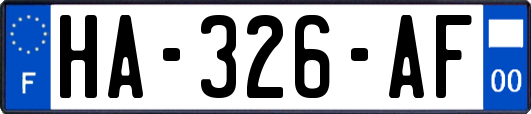 HA-326-AF