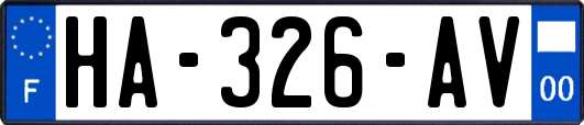 HA-326-AV