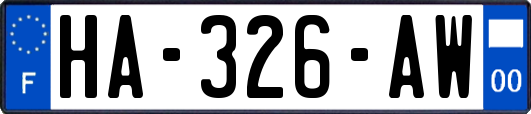 HA-326-AW