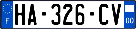 HA-326-CV