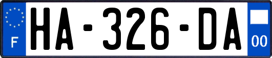 HA-326-DA