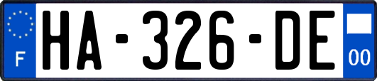 HA-326-DE