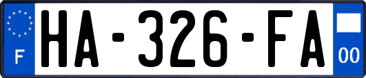 HA-326-FA
