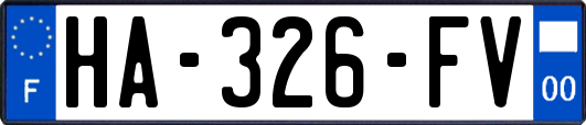 HA-326-FV