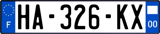 HA-326-KX