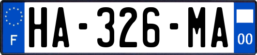 HA-326-MA