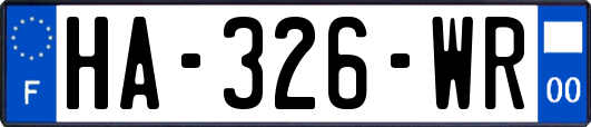 HA-326-WR
