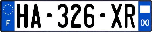 HA-326-XR