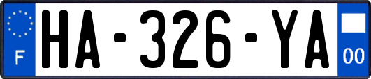 HA-326-YA