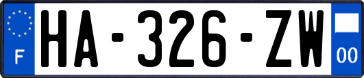 HA-326-ZW