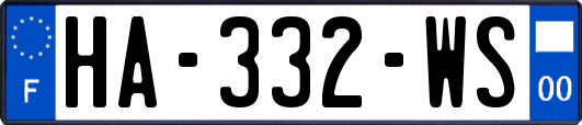 HA-332-WS