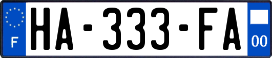 HA-333-FA