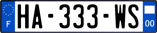 HA-333-WS