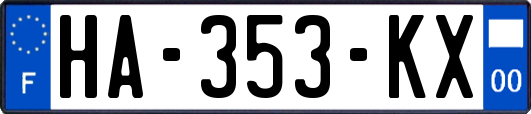 HA-353-KX