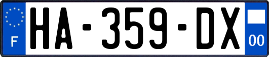HA-359-DX