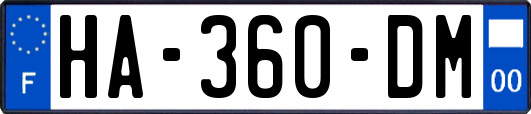 HA-360-DM