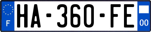 HA-360-FE