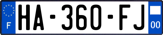 HA-360-FJ