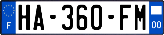 HA-360-FM