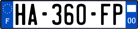 HA-360-FP