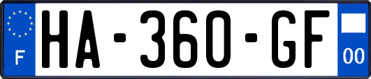 HA-360-GF