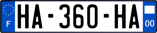 HA-360-HA