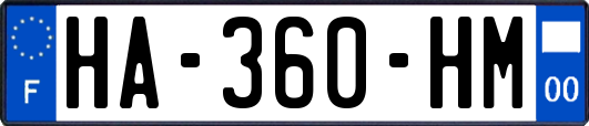 HA-360-HM
