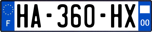 HA-360-HX