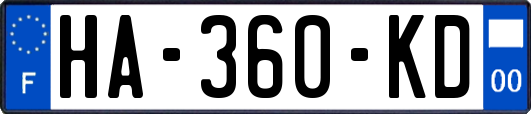 HA-360-KD