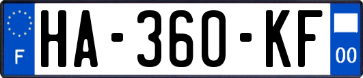 HA-360-KF