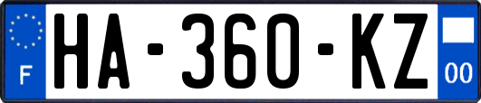 HA-360-KZ