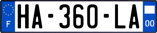 HA-360-LA
