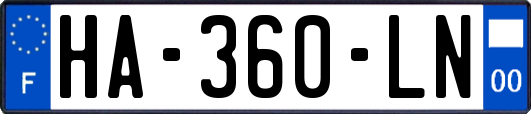 HA-360-LN