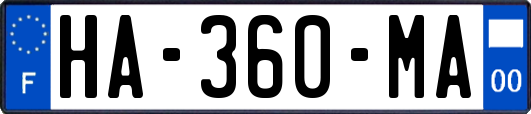 HA-360-MA
