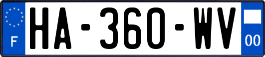 HA-360-WV