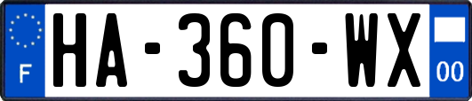 HA-360-WX