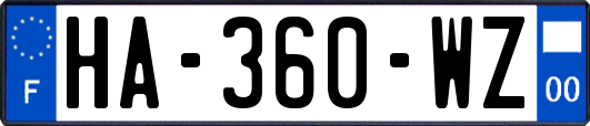 HA-360-WZ