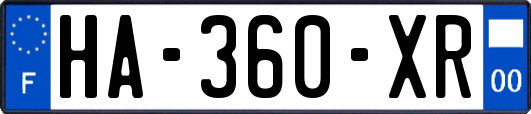 HA-360-XR