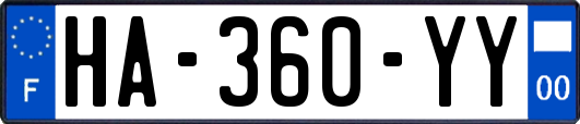 HA-360-YY