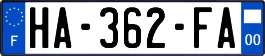 HA-362-FA