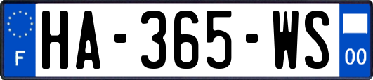 HA-365-WS