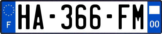 HA-366-FM