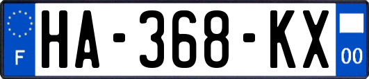 HA-368-KX
