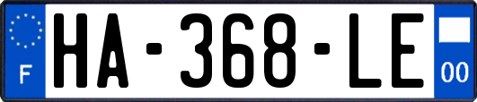 HA-368-LE