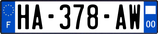 HA-378-AW