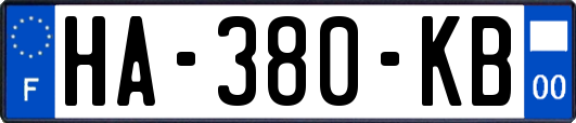 HA-380-KB
