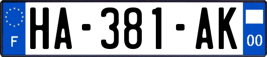 HA-381-AK