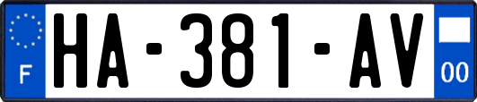 HA-381-AV