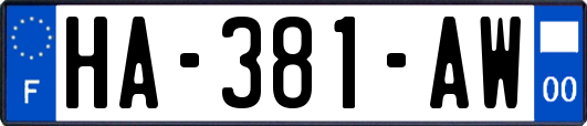 HA-381-AW