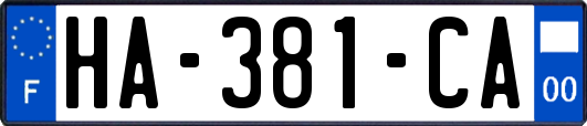 HA-381-CA